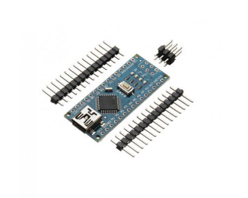Arduino NANO V3.0, ATmega328P, USB mini, CH340G, klon, nepřipájeny piny.
