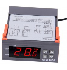 Digitální termostat s externím čidlem STC1000-5m, 230V AC
