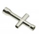 Mini šestihranný křížový klíč pro matice M2, M2.5, M3, M4.